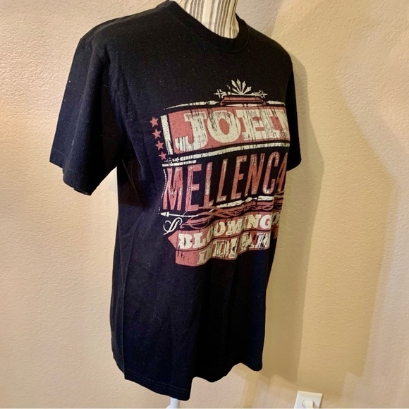 Vintage John Mellencamp Concert Tee Small Black Graphic Print Bloomington IN - Picture 5 of 11